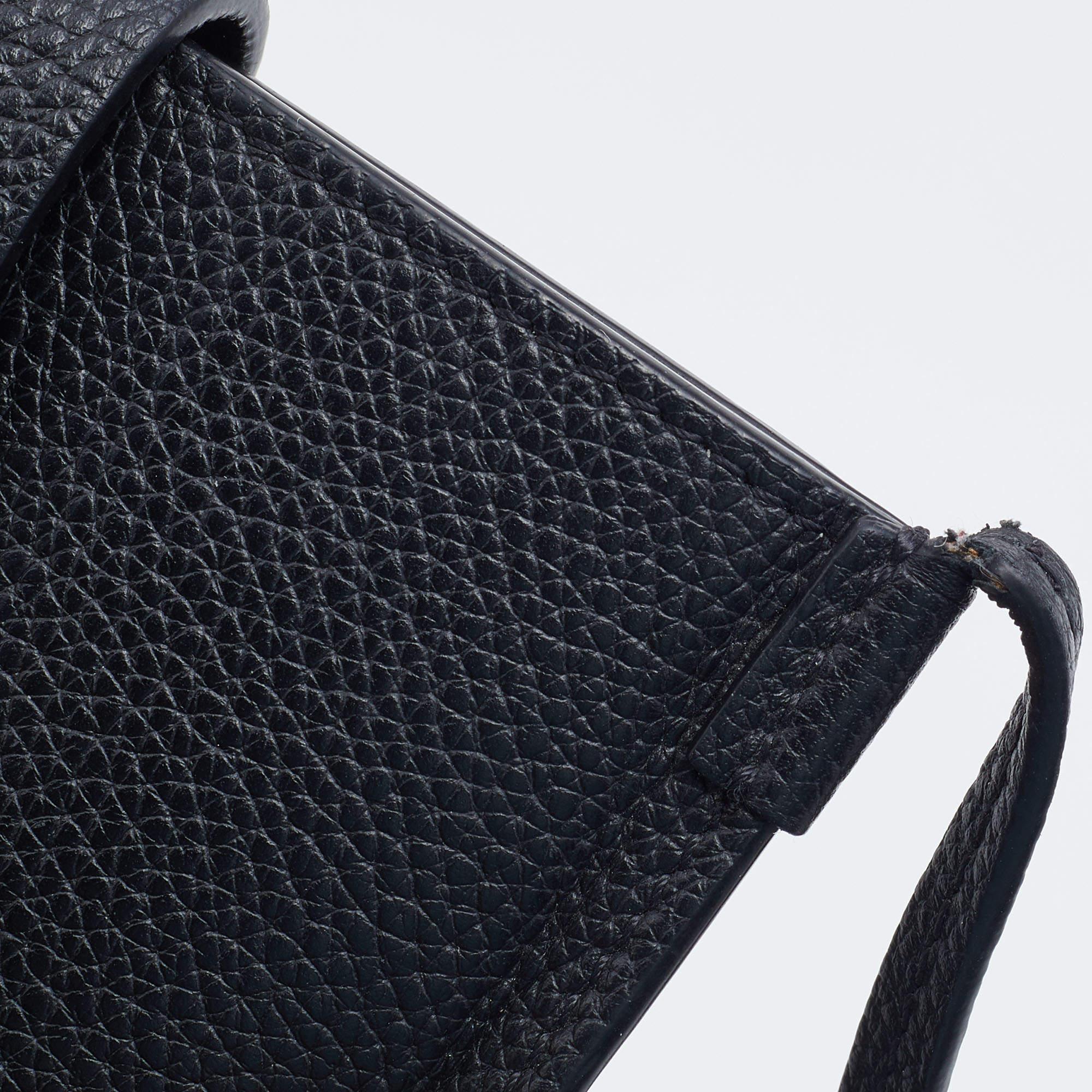 Burberry Black Leather Anne Phone Case Crossbody Bag 5