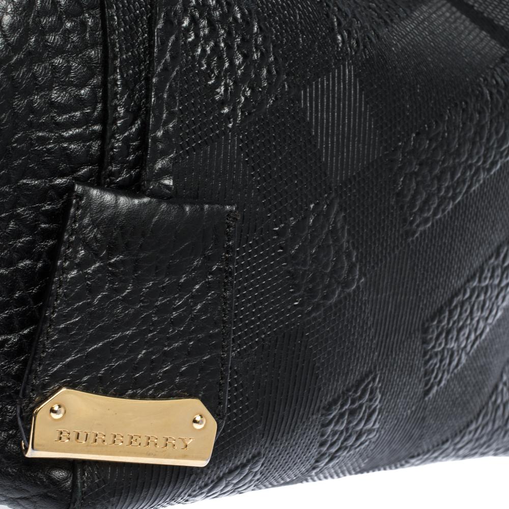 Burberry Black Leather Canterbury Tote 8