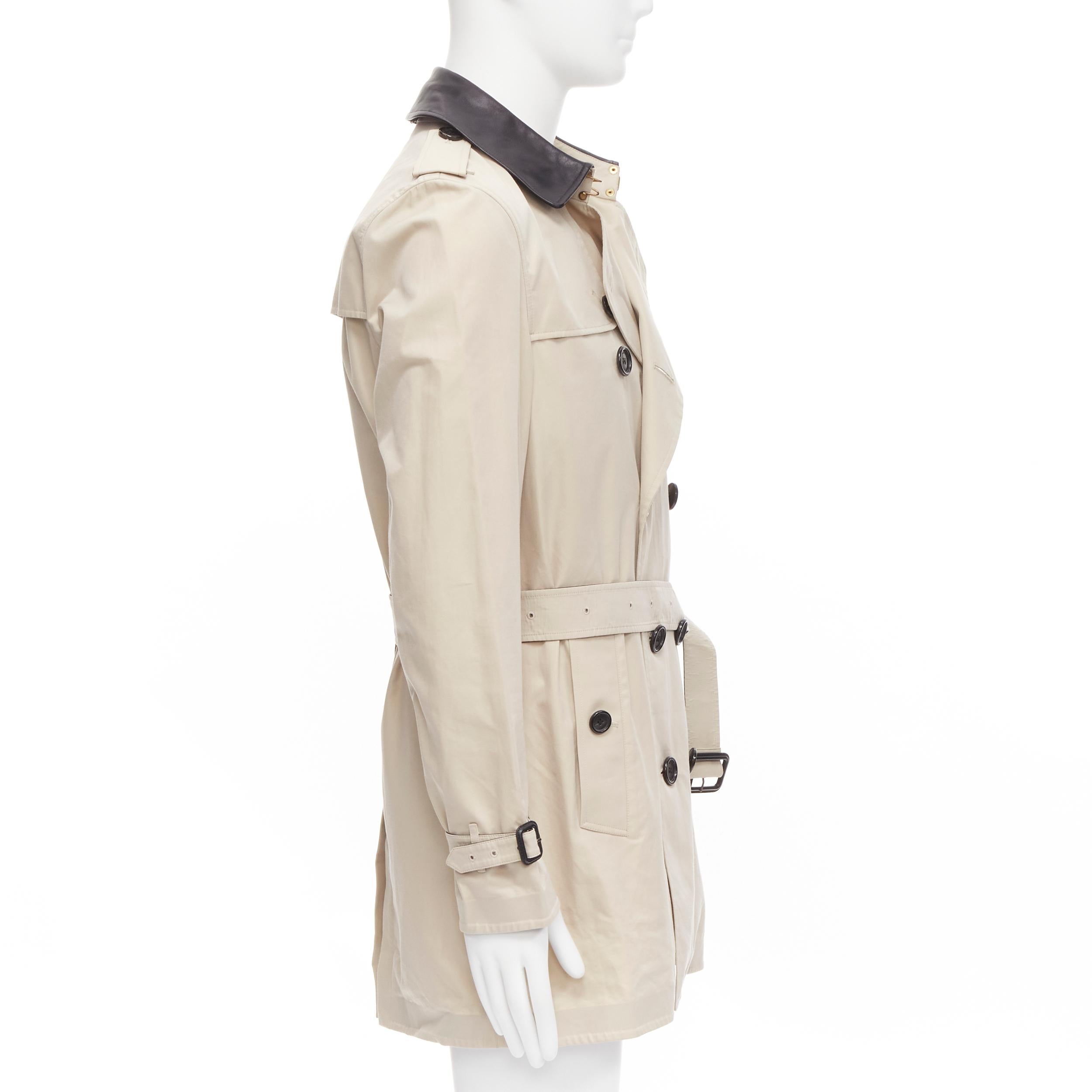 burberry studded trench coat