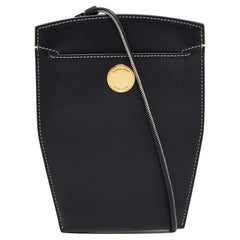 Burberry Black Leather Crossbody Bag