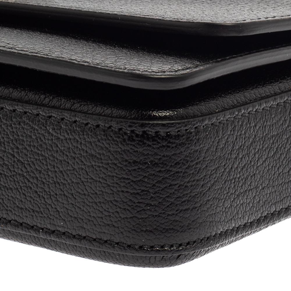 Burberry Black Leather D-Ring Shoulder Bag 4