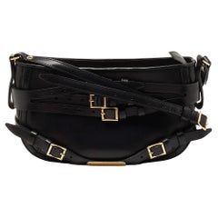 Burberry Borsa a tracolla Dutton in pelle nera