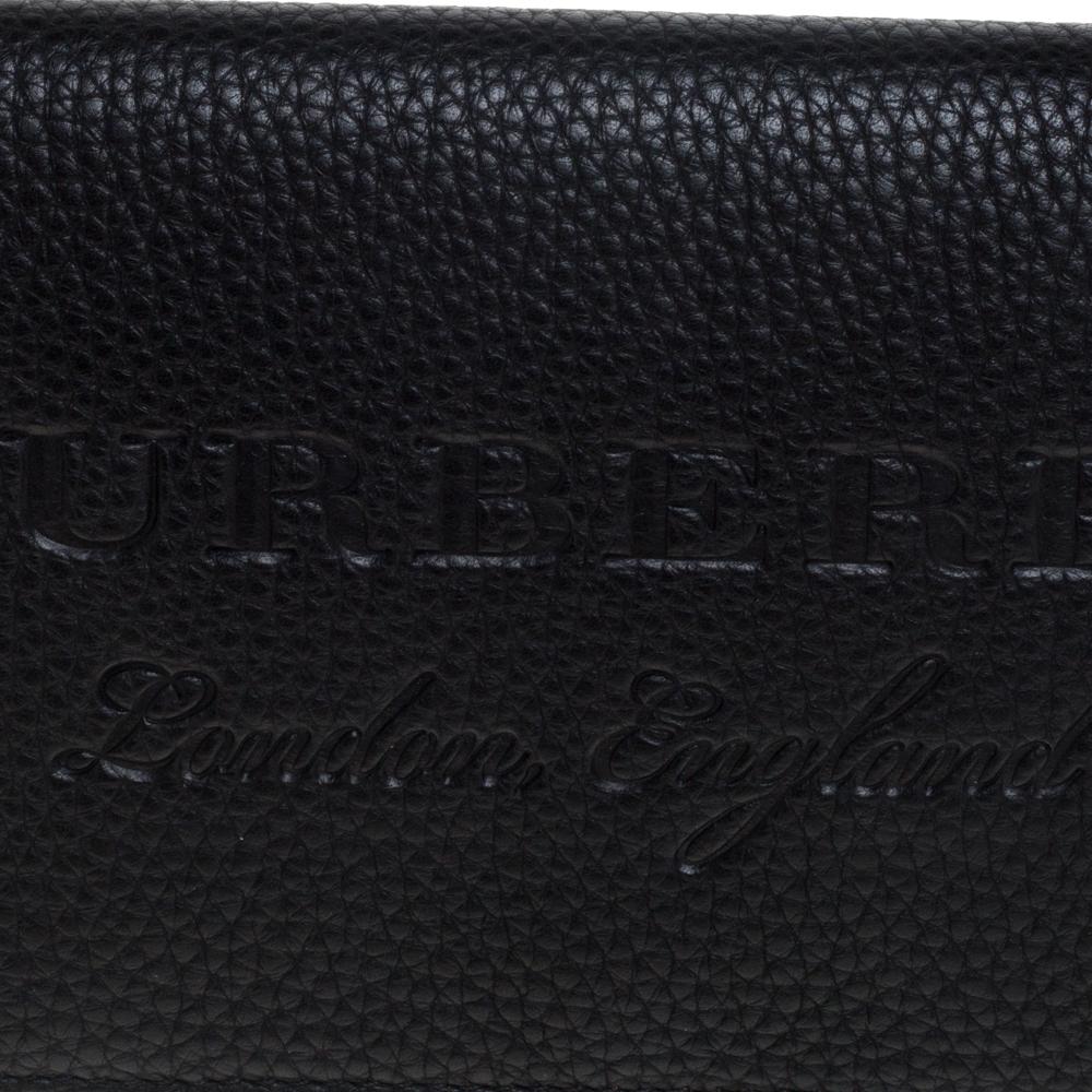 Burberry Black Leather Hastings Bifold Wallet 1