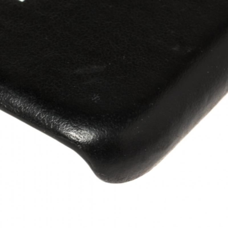 Étui en cuir noir pour Iphone X/XS de Burberry en vente 1