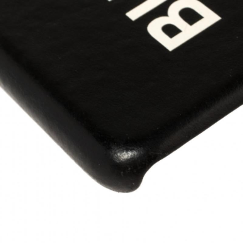 Étui en cuir noir pour Iphone X/XS de Burberry en vente 2