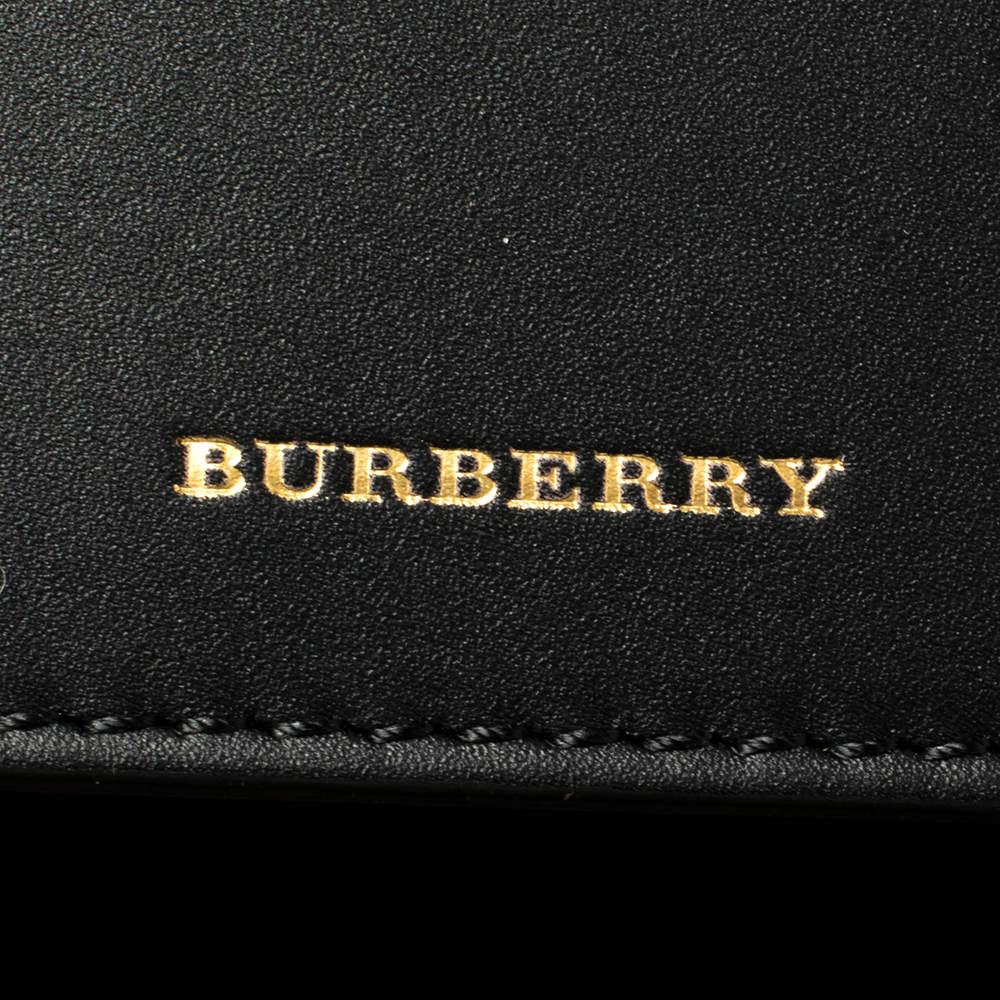 Burberry Black Leather Large Bucket Bag 5