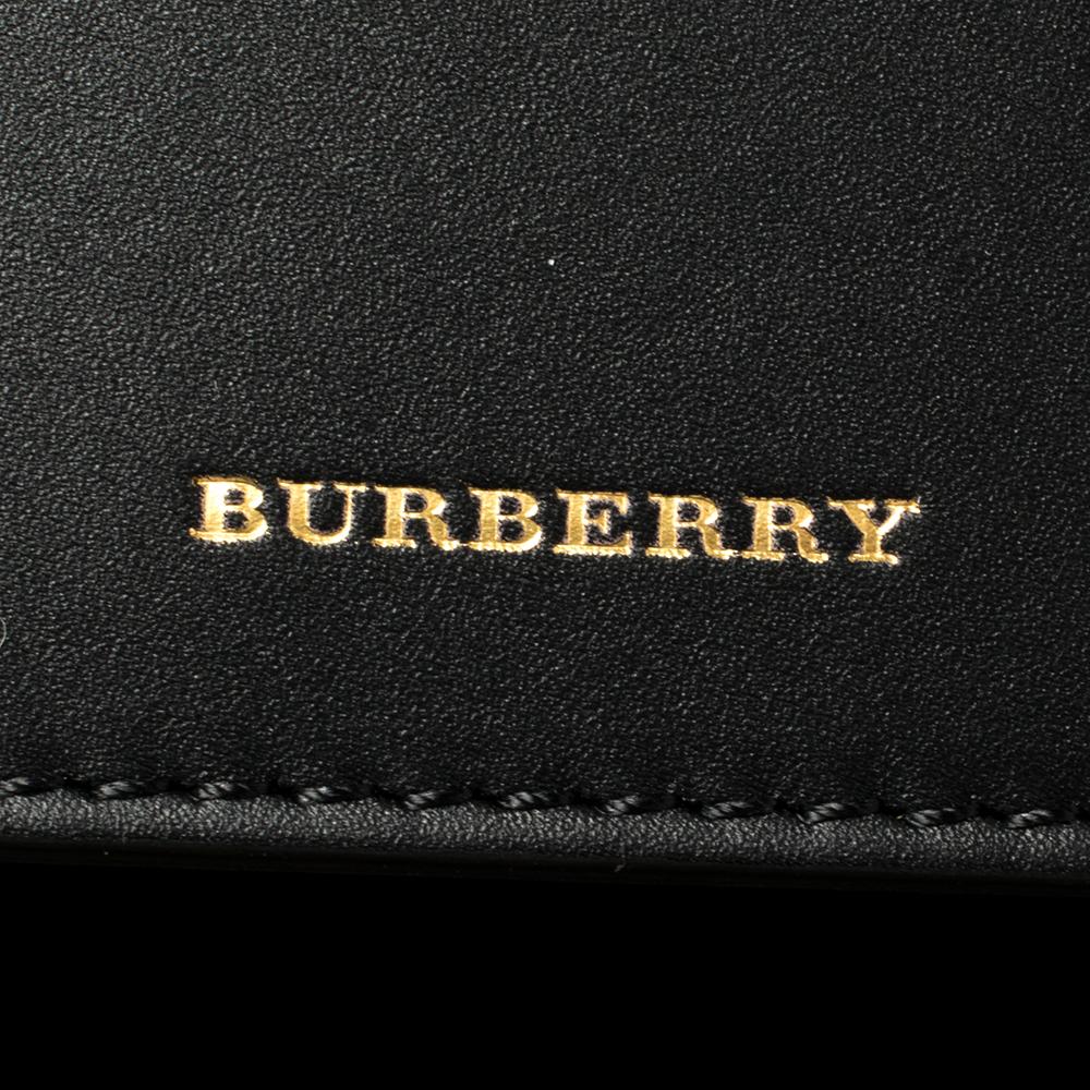 Burberry Black Leather Large Bucket Bag 3