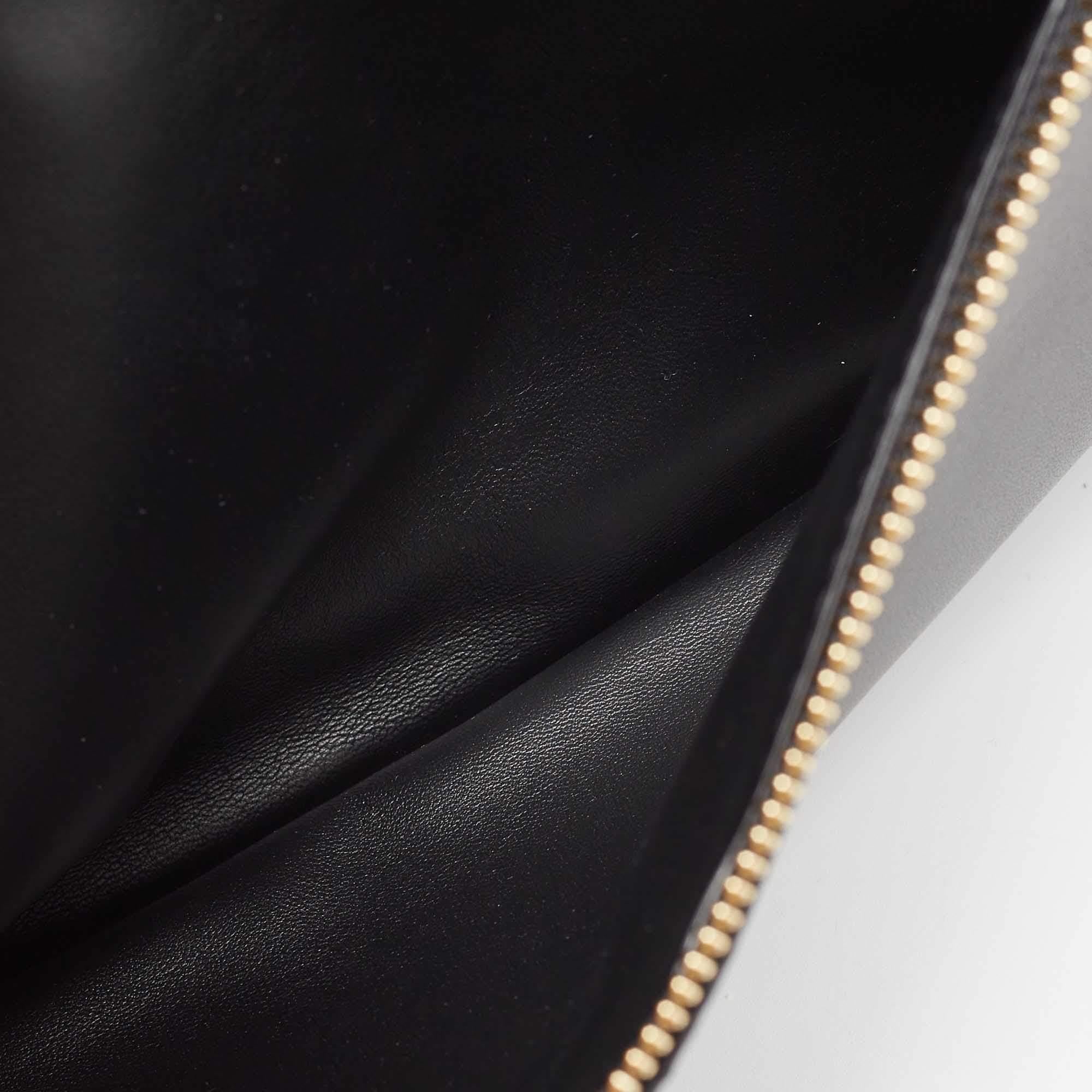 Burberry Black Leather Large Olympia Shoulder Bag For Sale 7