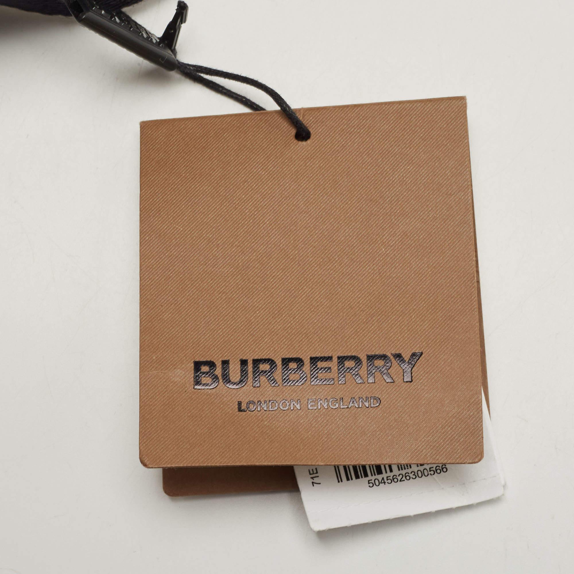 Burberry Black Leather Medium Pocket Belt Bag 5