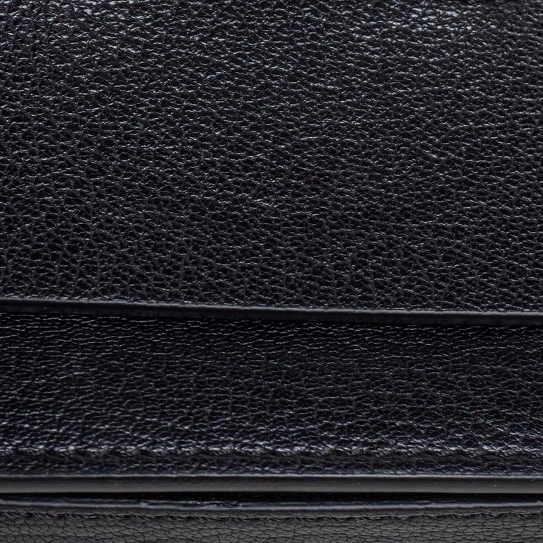 Burberry Black Leather Mini DRing Crossbody Bag at 1stDibs