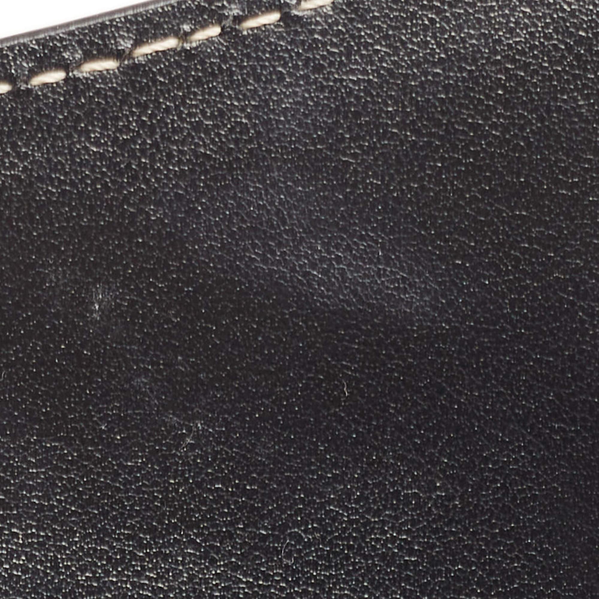 Burberry Black Leather Mini Pocket Tote 6