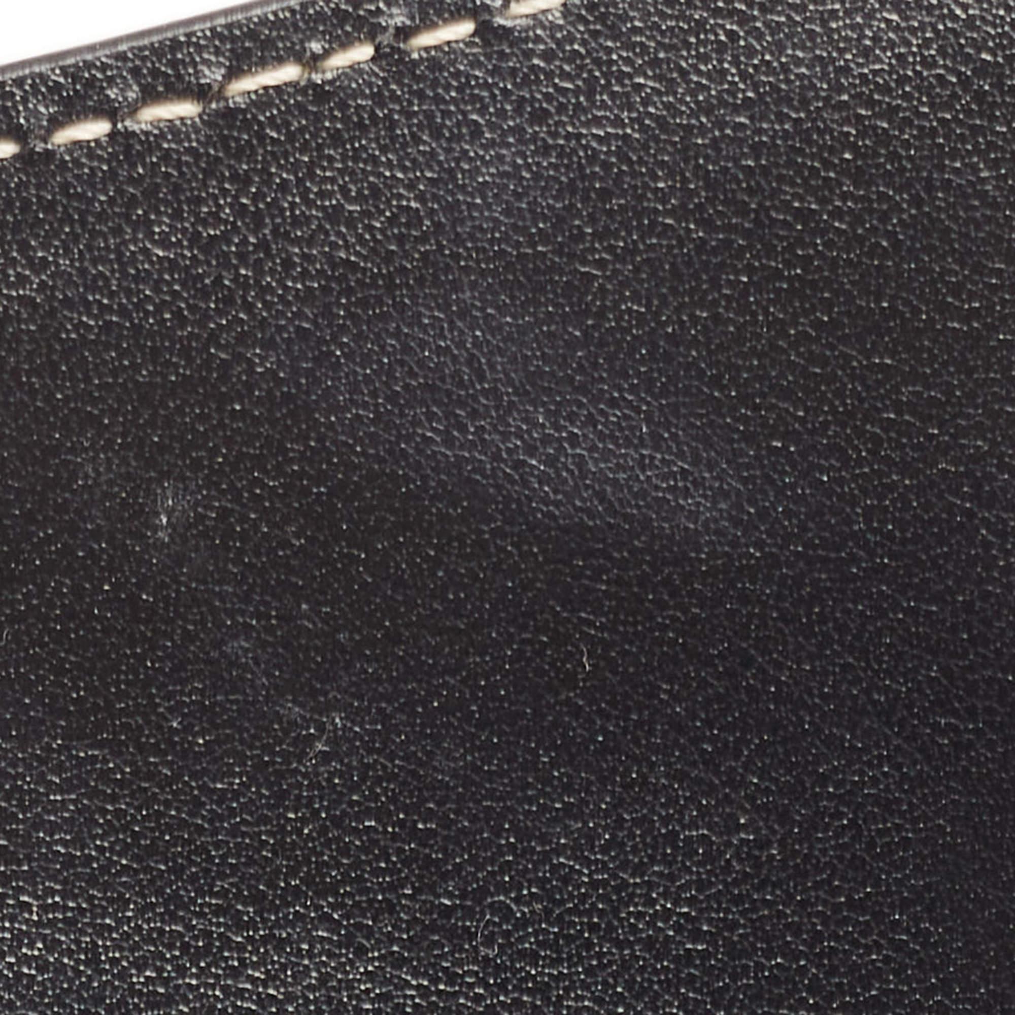Burberry Black Leather Mini Pocket Tote 7