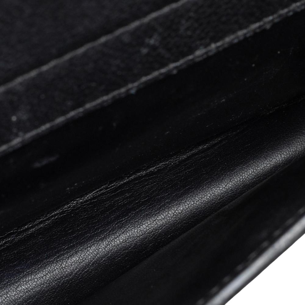 Burberry Black Leather Mini Title Crossbody Bag 4