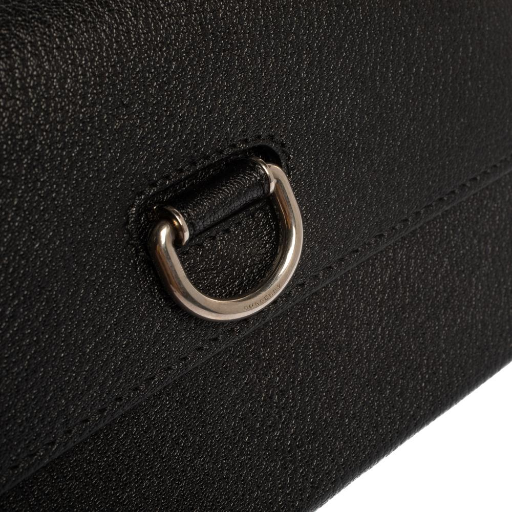 Women's Burberry Black Leather Percy Crossbody Bag