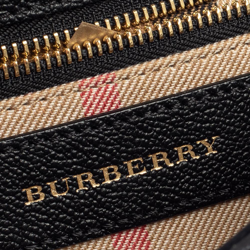 Burberry Black Leather Small Medley Shoulder Bag 1