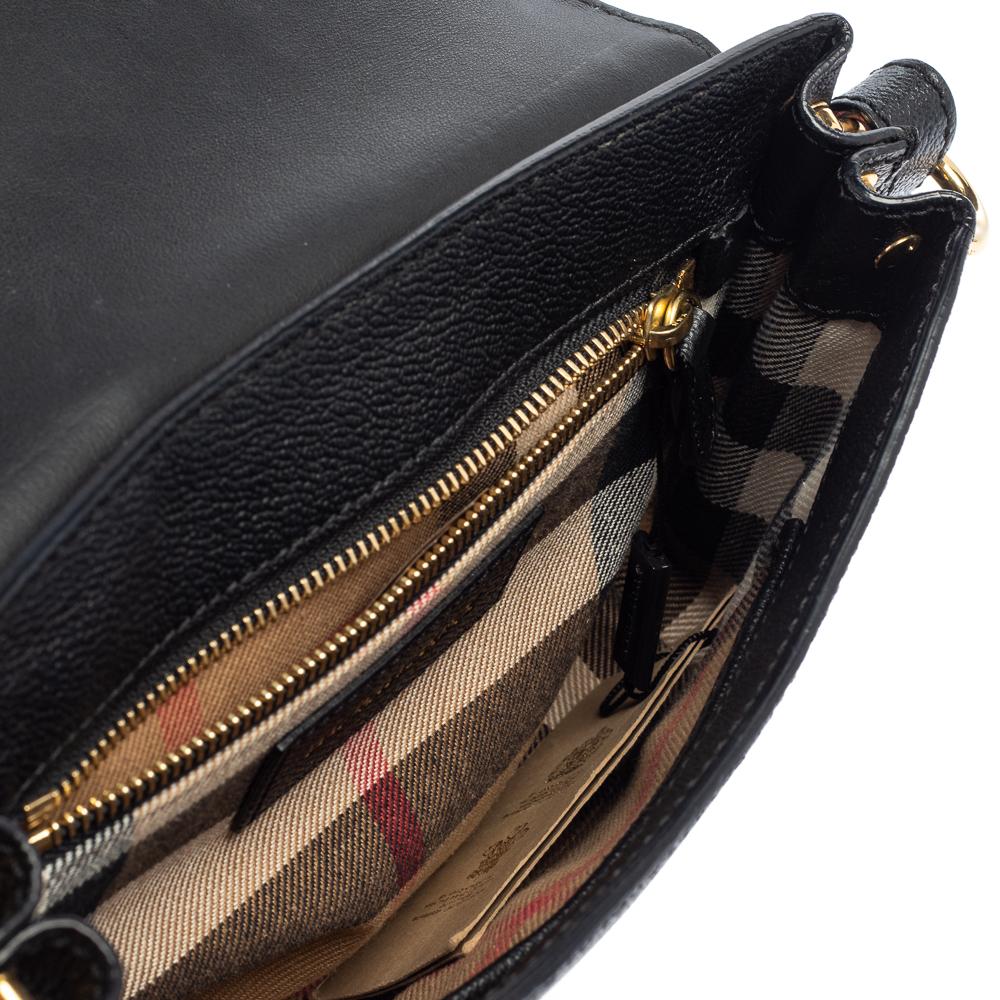 Burberry Black Leather Small Medley Shoulder Bag 3