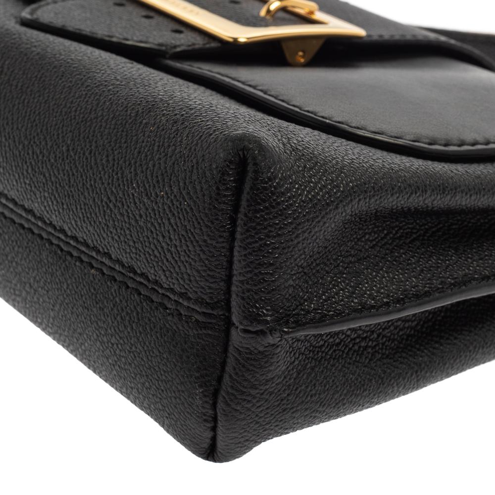 Burberry Black Leather Small Medley Shoulder Bag 4