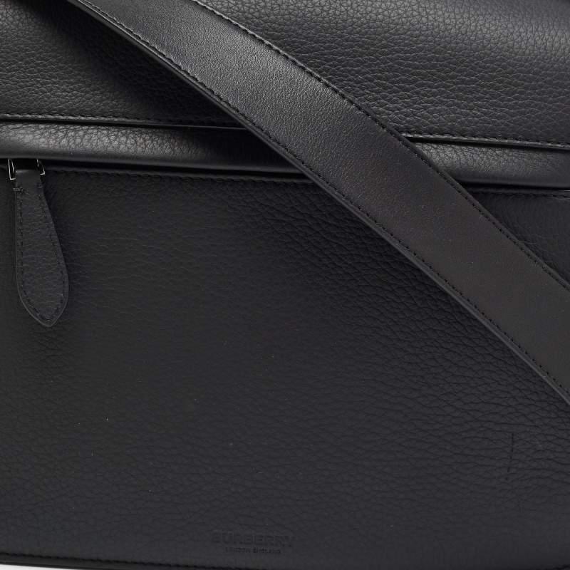 Burberry Black Leather Small Olympia Messenger Bag 5