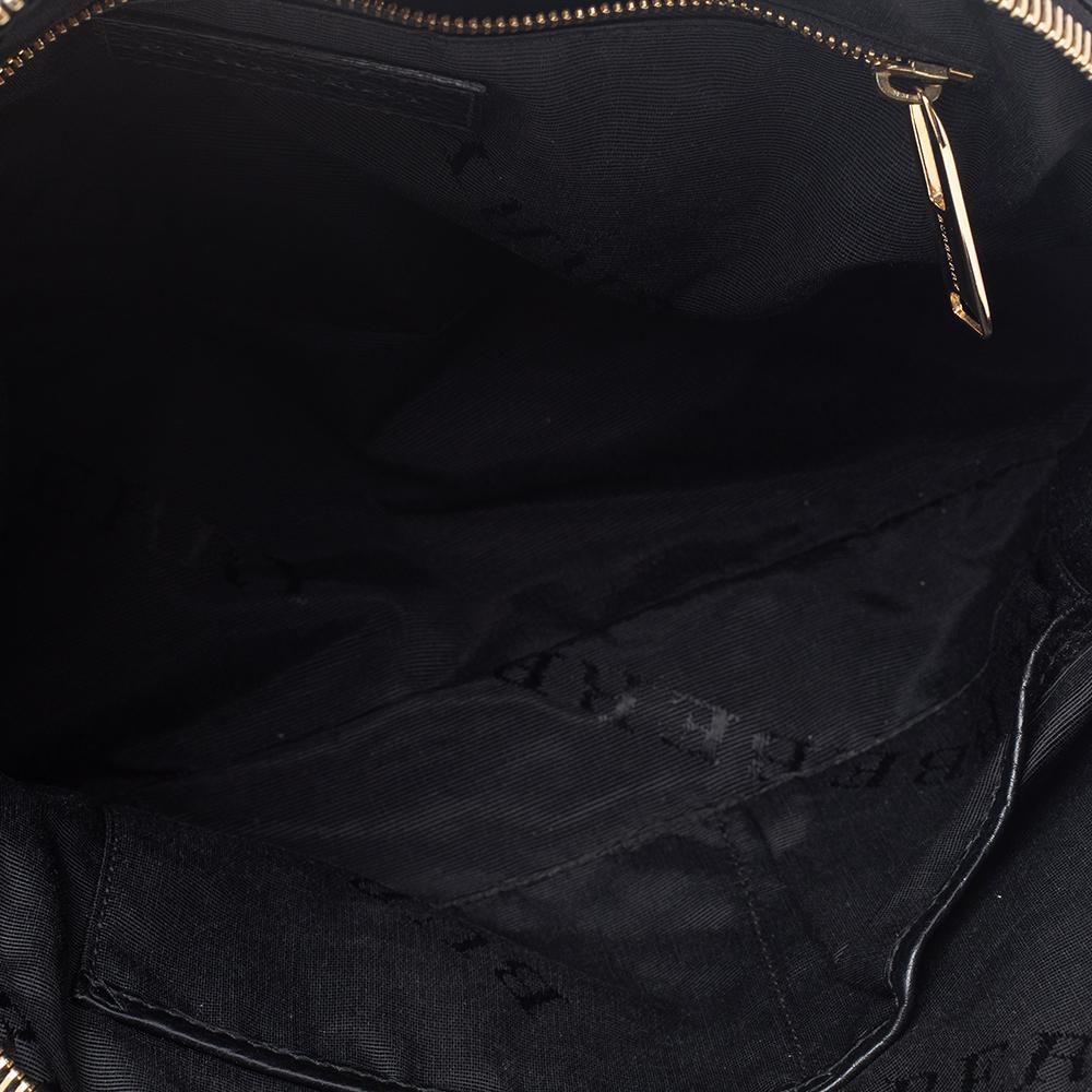 Burberry Black Leather Small Orchard Bowler Bag 2