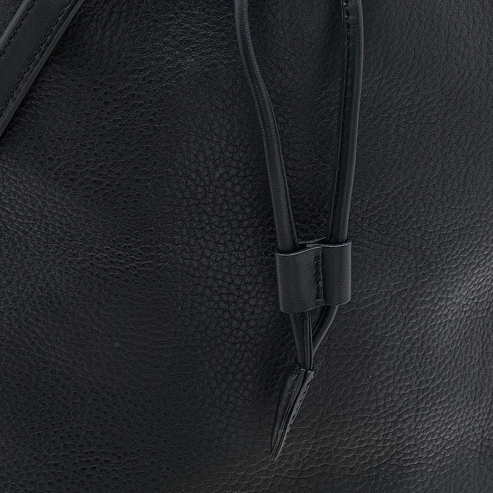 Burberry Black Leather Susanna Bucket Bag 1