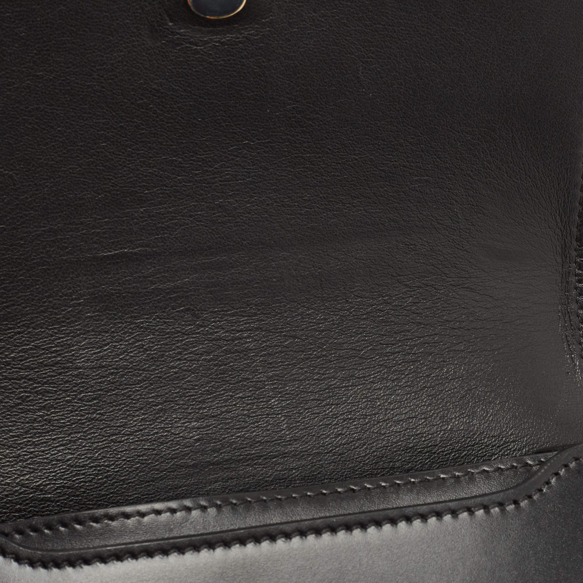 Burberry Black Leather TB Belt Bag 6