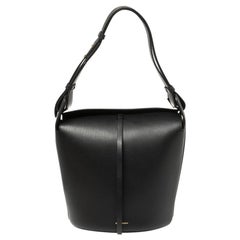 Burberry Black Medium Bucket Bag
