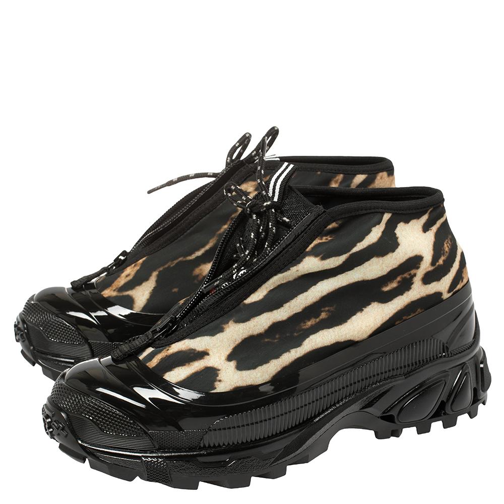 burberry leopard sneakers
