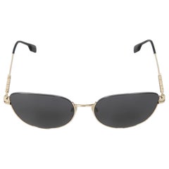Burberry Black Metal Harper Sunglasses
