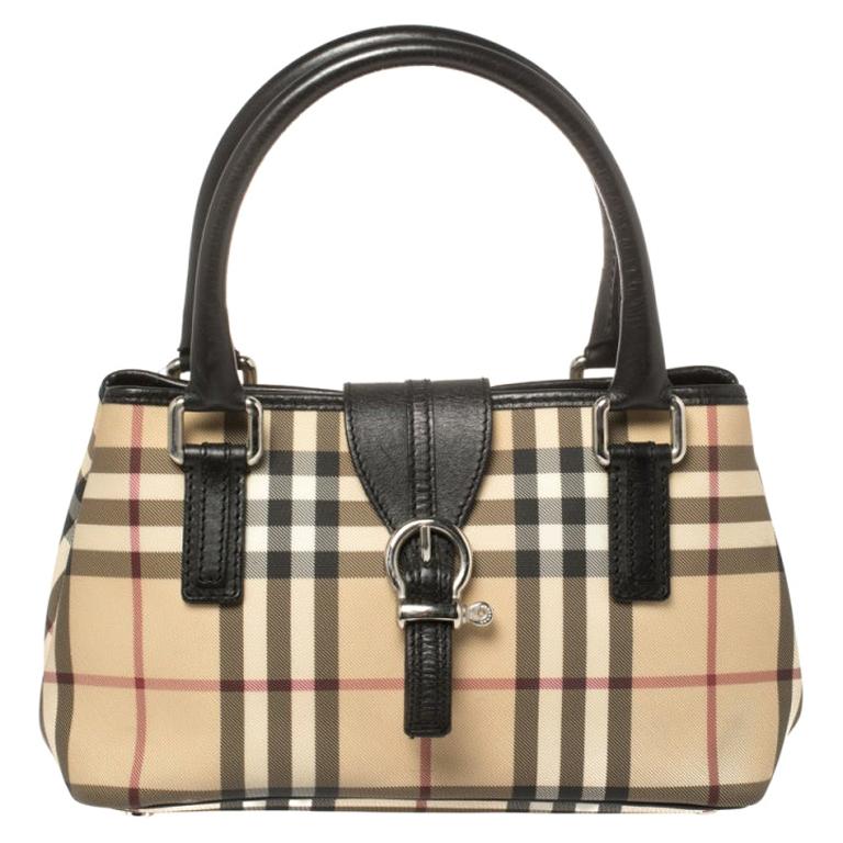 Burberry vinyl tote outlet