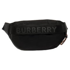 Burberry Black Nylon and Leather Sonny Belt Bag