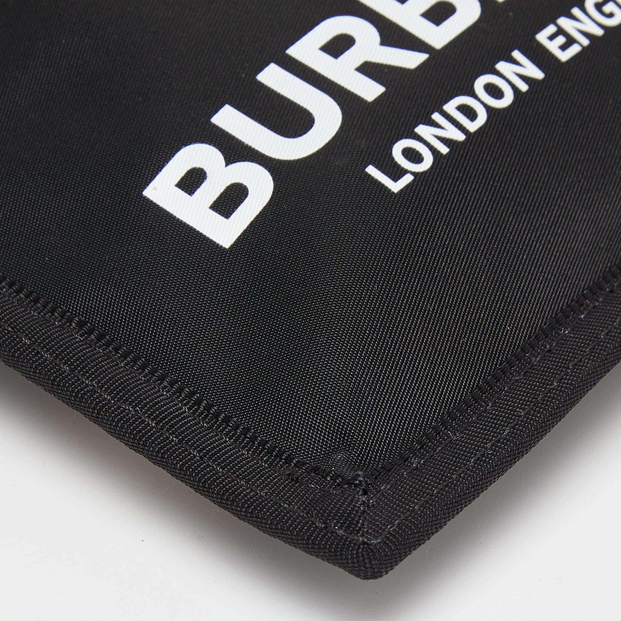 Burberry Black Nylon Logo Pouch 3