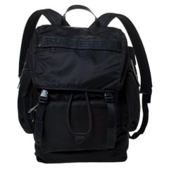 Burberry Black Nylon Ranger Backpack