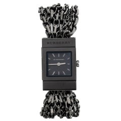 Burberry Black PVD Coated Stainless Steel Chain BU5601 Women's Wristwatch 20 mm