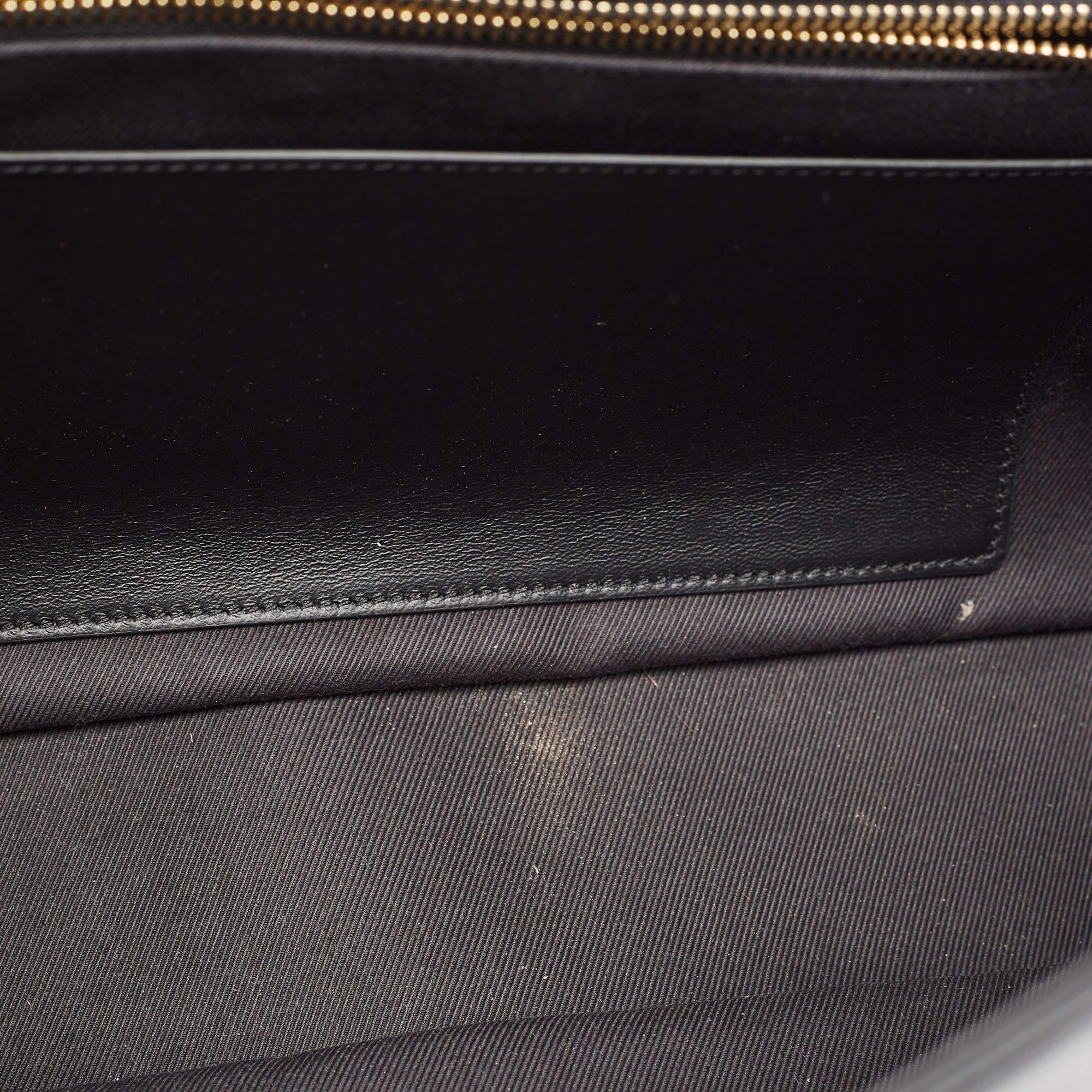 Burberry Borsa a tracolla Lola Flap in pelle trapuntata nera 3