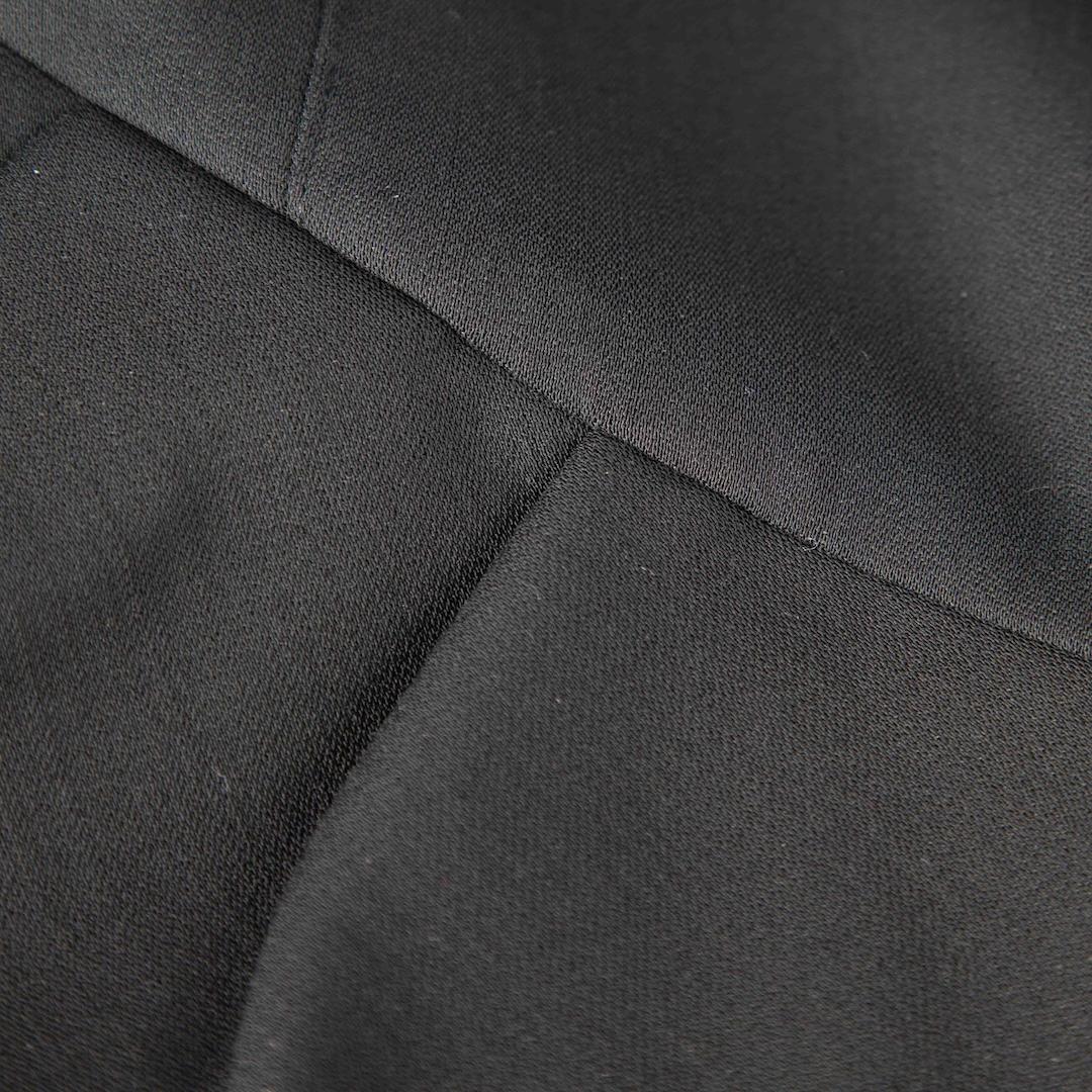 Women's Burberry Black Ruffle Trim Knee Length Skirt Size XXS For Sale