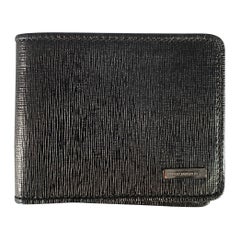 BURBERRY Black Saffiano Leather Wallet BURBERRY Black Saffiano Leather Wallet