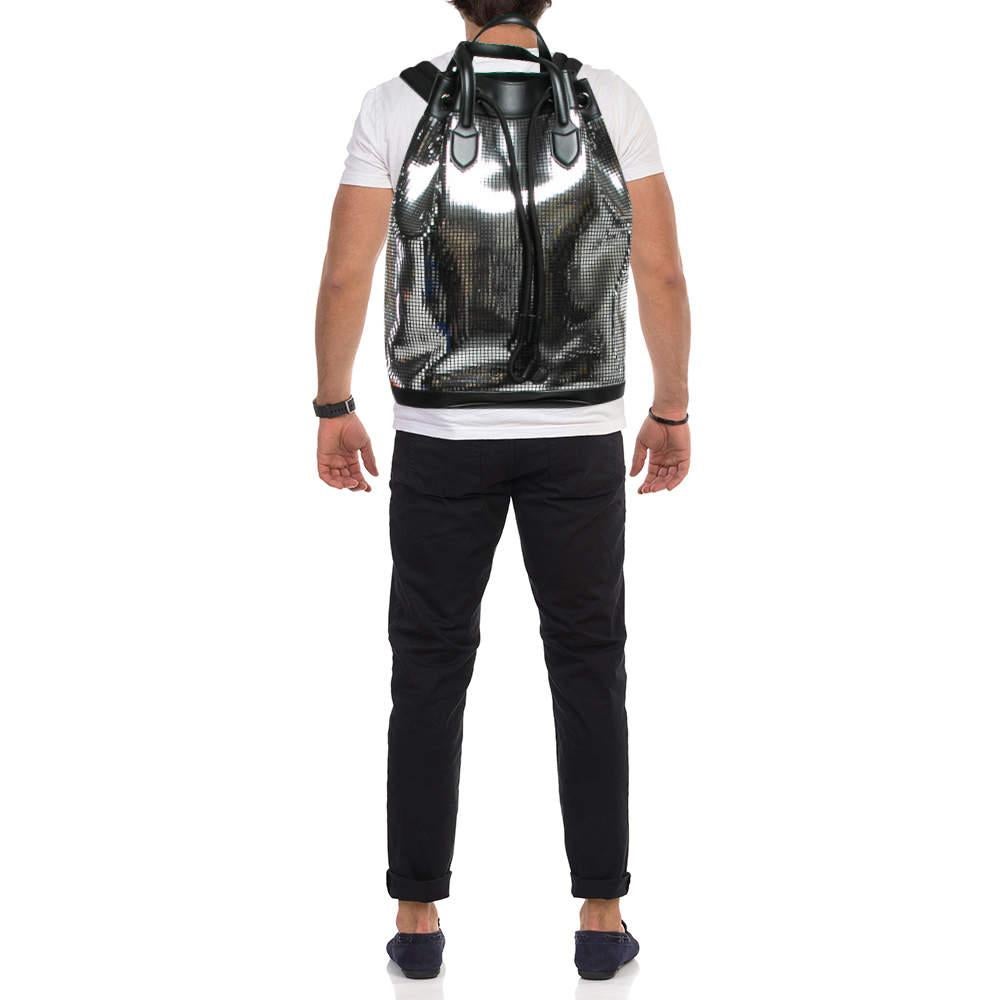 This practical and fashionable backpack will come in handy for daily use or as a style statement. It is smartly designed with a spacious interior for your belongings. Two shoulder straps make it ready to be yours.