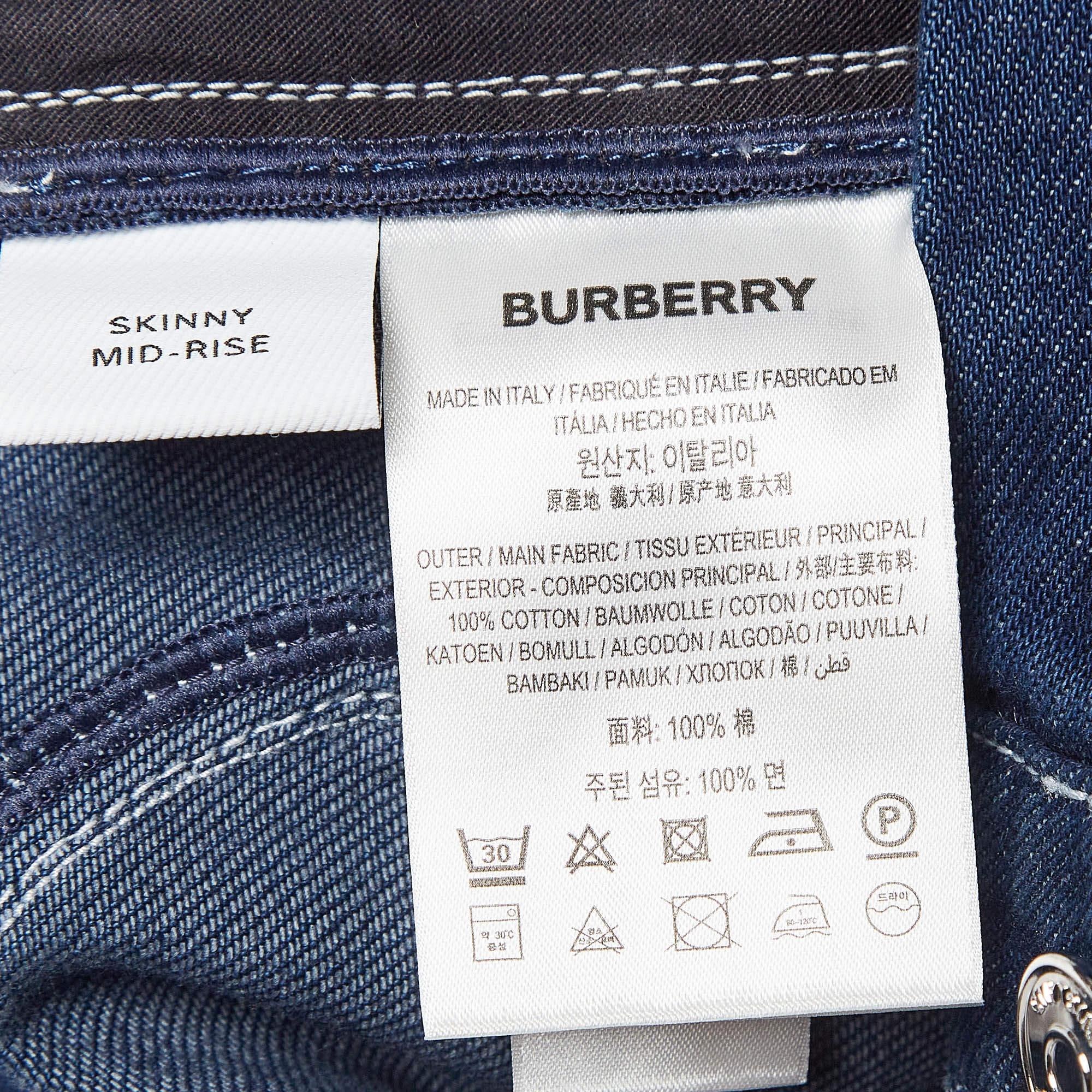 Burberry Jeans skinny Mid-Rise taille S 26