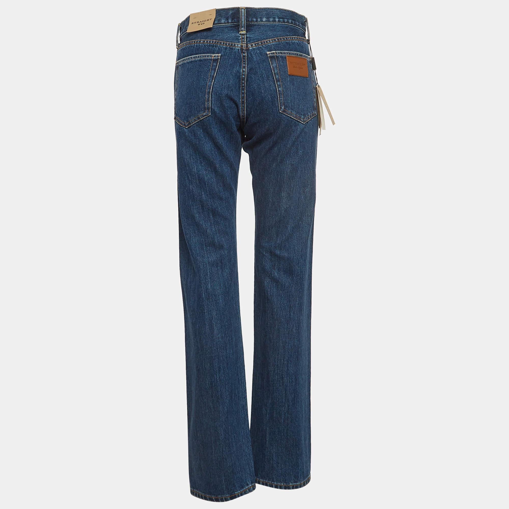 A good pair of jeans always makes the closet complete. This pair of jeans is tailored with such skill and style that it will be your favorite in no time. It will give you a comfortable stylish fit.