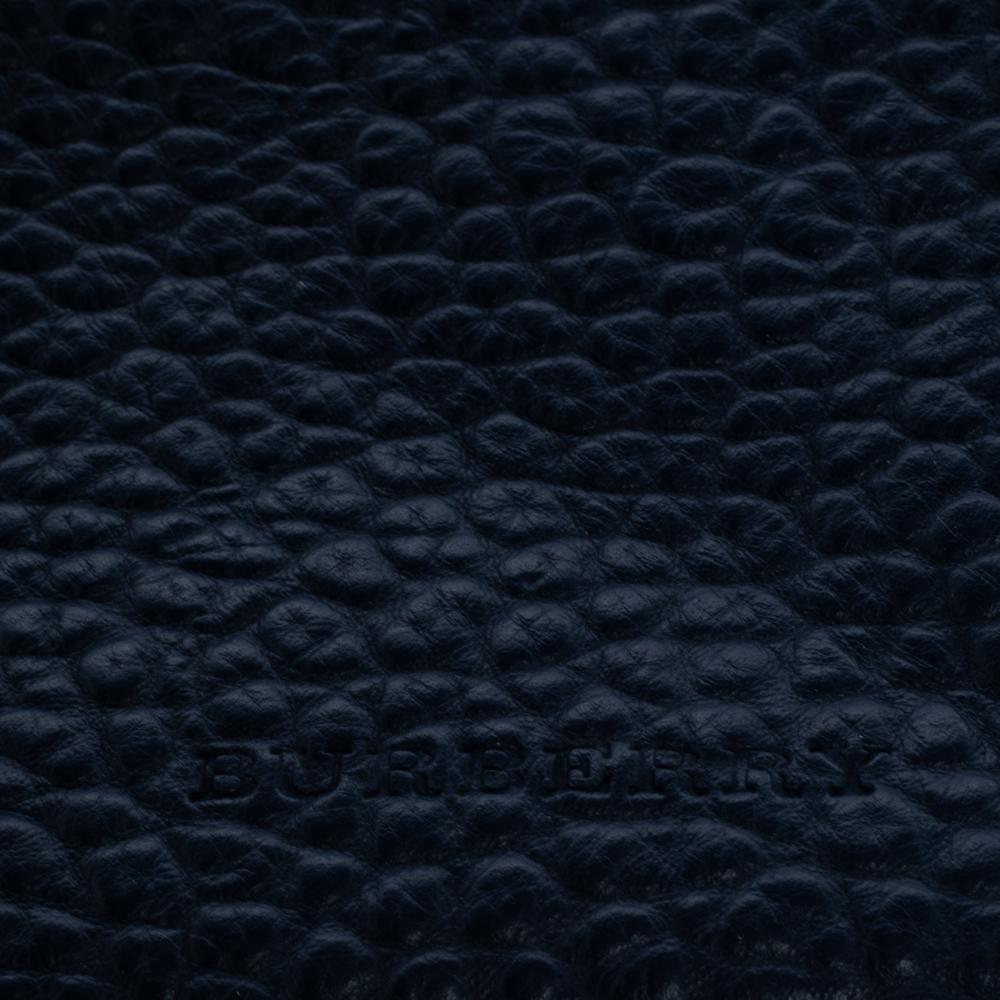 Burberry Blue Leather Canterbury Tote 1