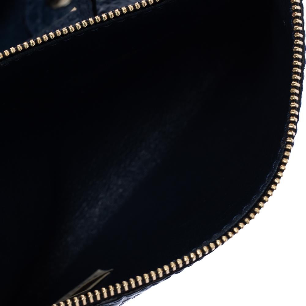 Burberry Blue Leather Canterbury Tote 2