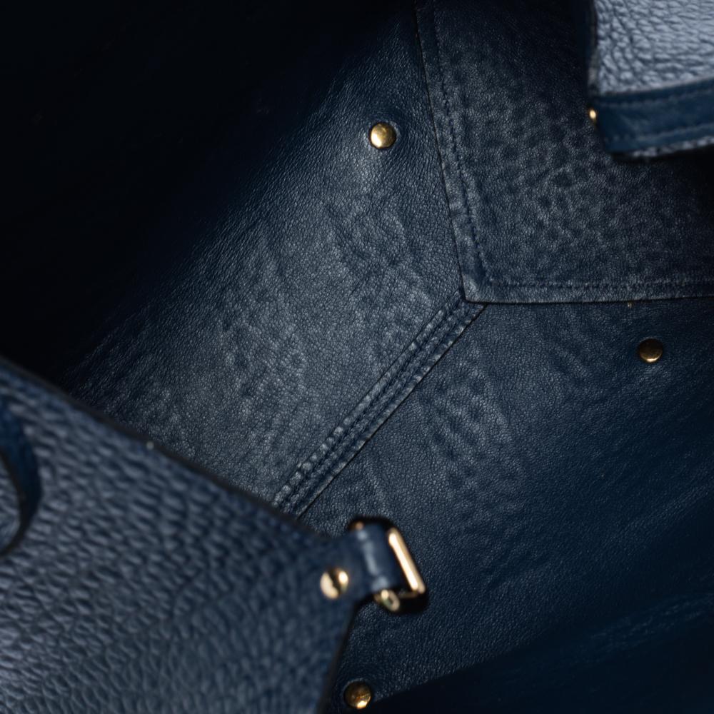 Burberry Blue Leather Canterbury Tote 3