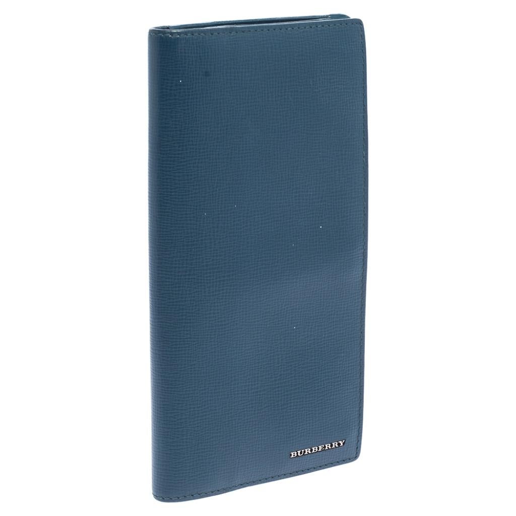 burberry blue wallet
