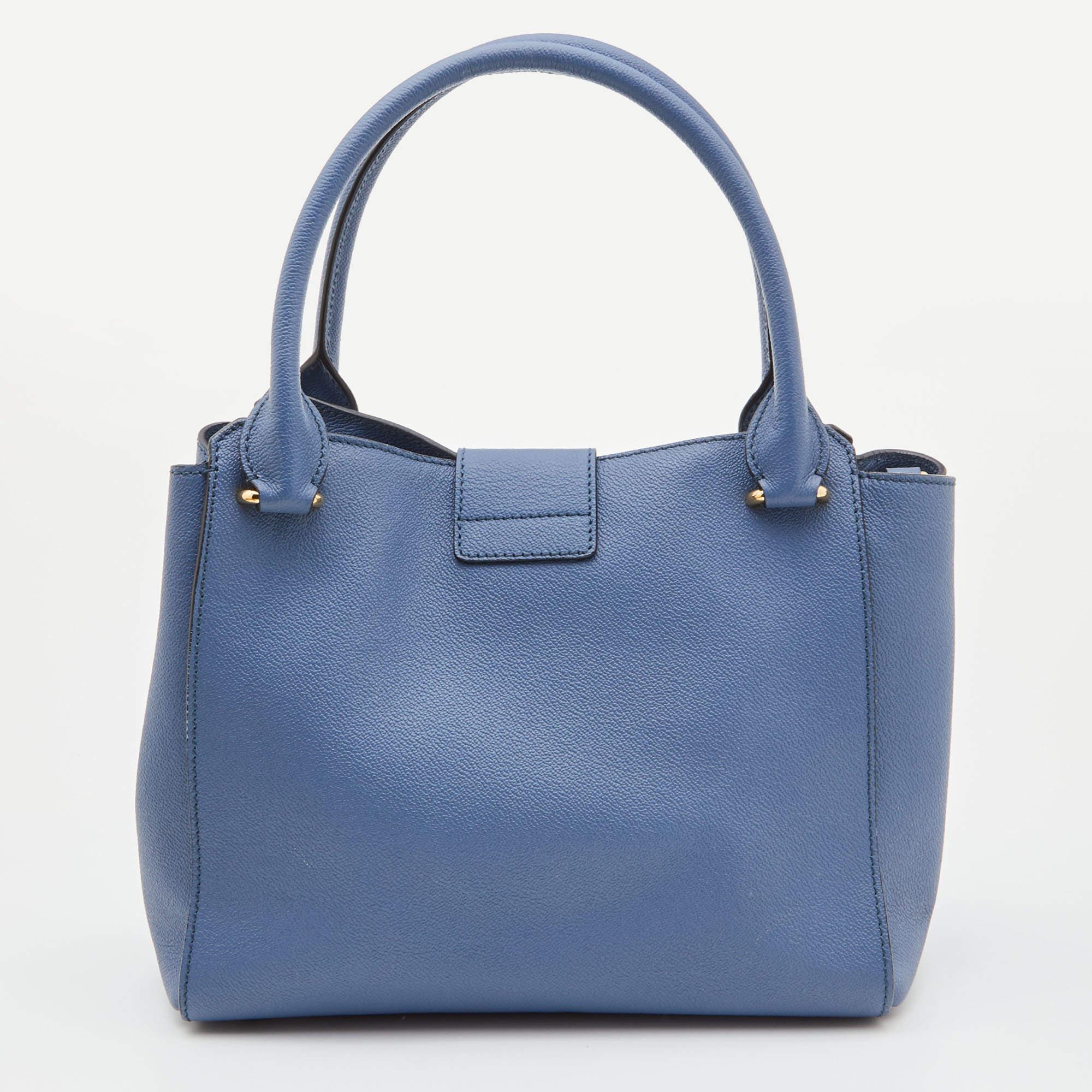 Burberry small buckle tote new arrivals