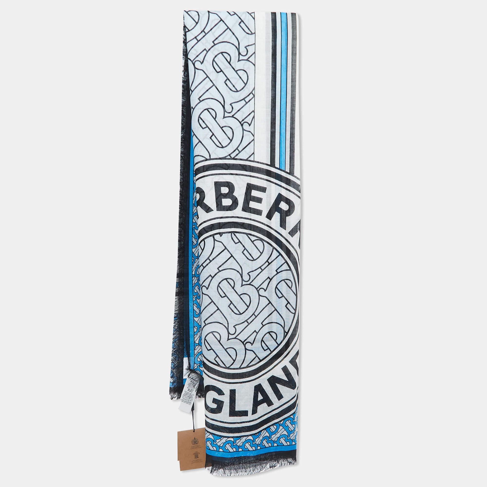 Isn't this scarf from Burberry just amazing! Beautifully made, the scarf carries a gorgeous design. You sure can style this piece in many ways.

Includes: Tags