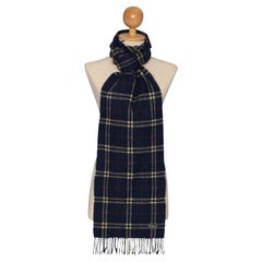 Burberry Blue Navy Nova Check 871930 Scarf/Wrap