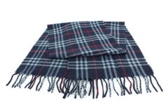 Burberry Blue Nova Check Classic Scarf 17bur1224