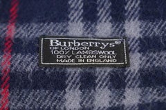 Burberry Blue Nova Check Classic Scarf 315bur222