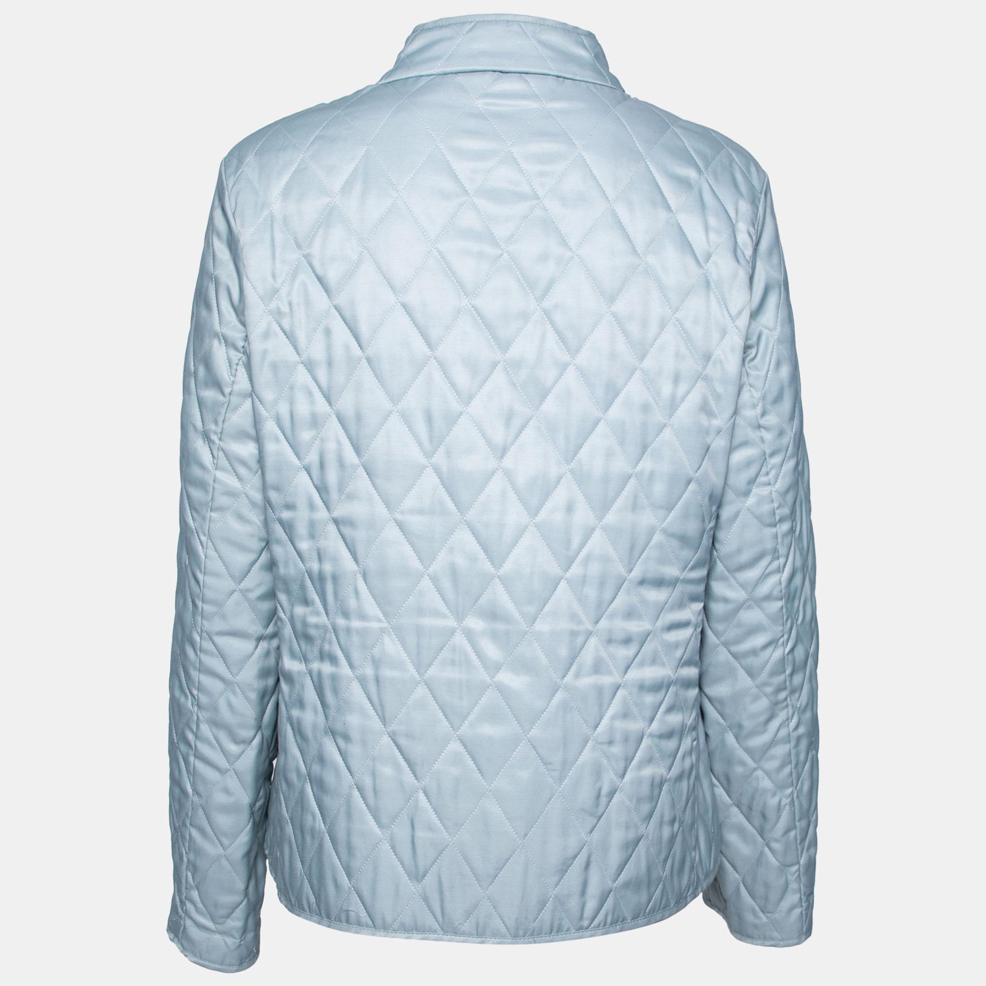 Burberry Quilted Jacket - 9 For Sale on 1stDibs | burberry quilted ...