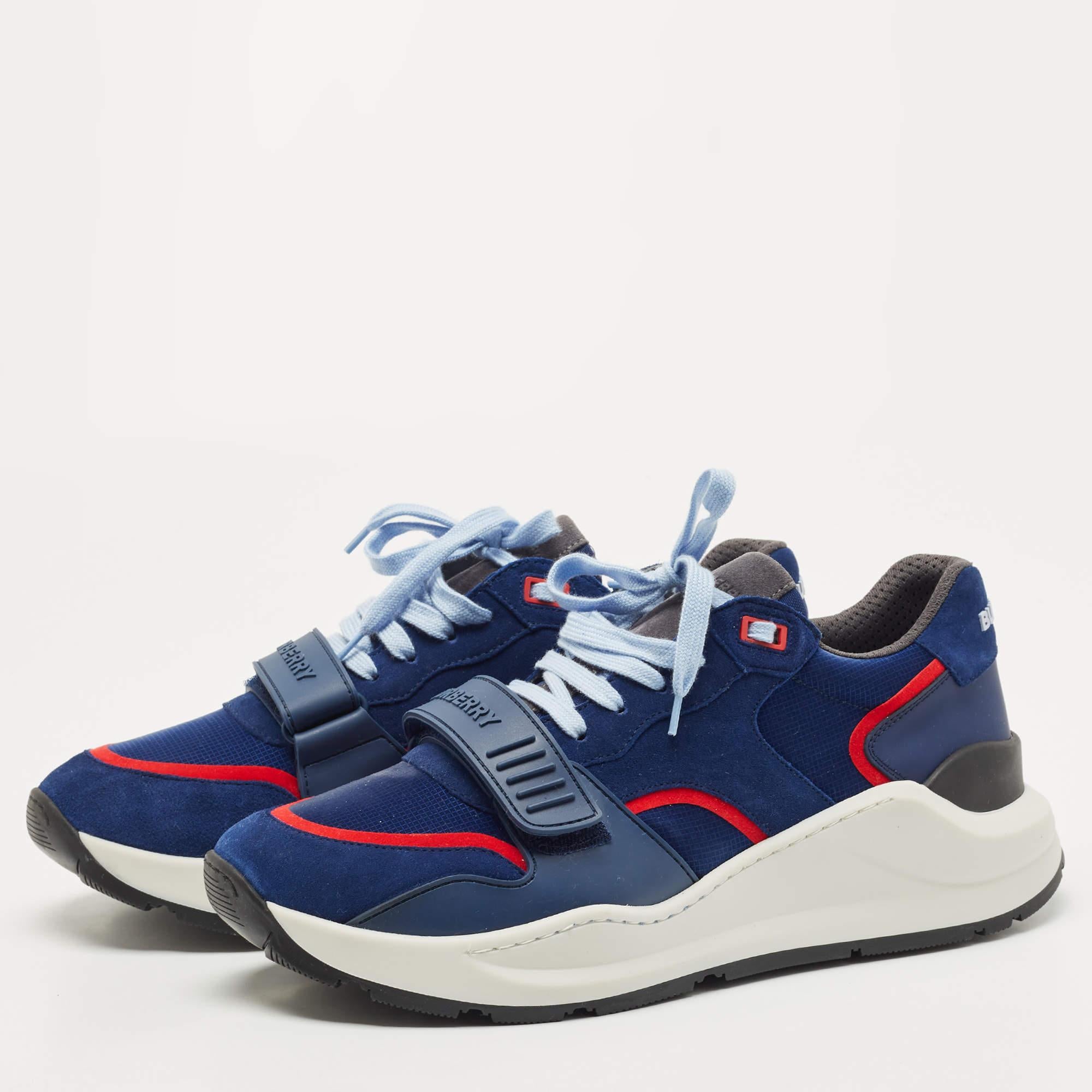 burberry trainers blue